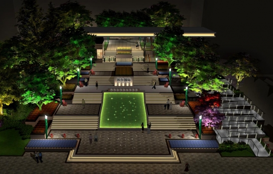 广东简述亮化工程中照明设计注意事项-湖南照明工程公司